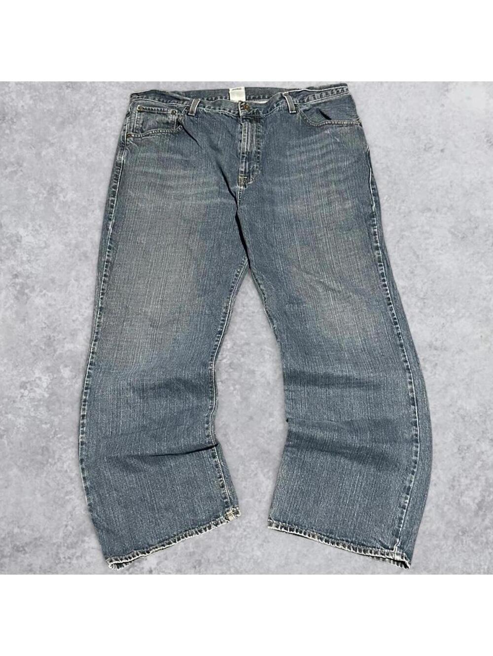 Vintage Y2K Baggy Polo Ralph Lauren Jeans - Tagged 38x30, Fits 37x29